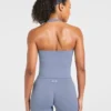 Haut sans coutures à col licou Enhance