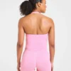 Haut sans coutures à col licou Enhance