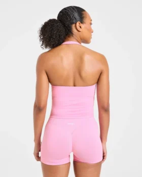 Haut sans coutures à col licou Enhance
