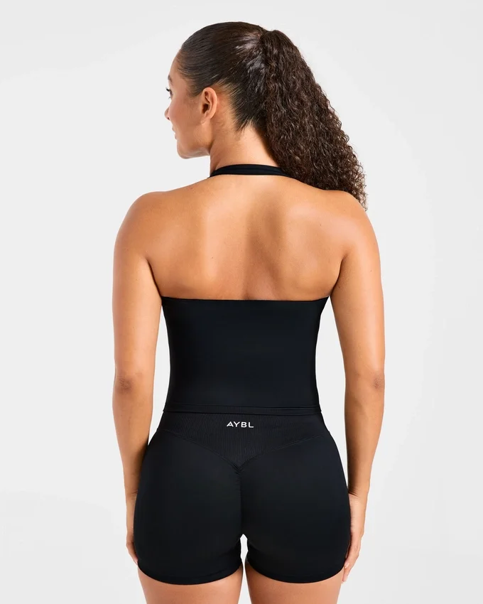 Haut sans coutures à col licou Enhance