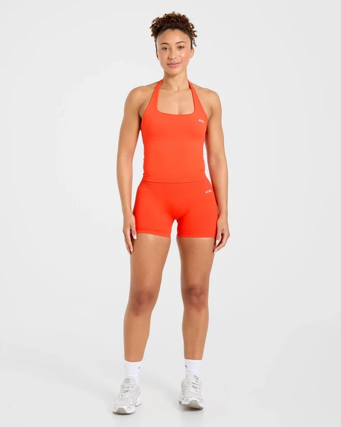 Haut sans coutures à col licou Enhance