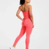 Haut sans coutures à col licou Enhance