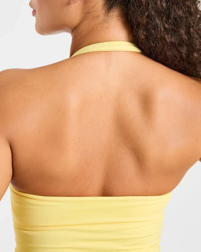 Haut sans coutures à col licou Enhance