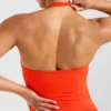 Haut sans coutures à col licou Enhance