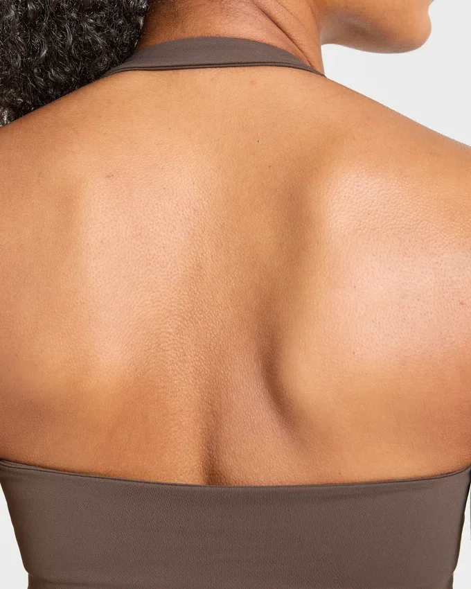 Haut sans coutures à col licou Enhance