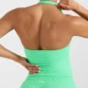Haut sans coutures à col licou Enhance