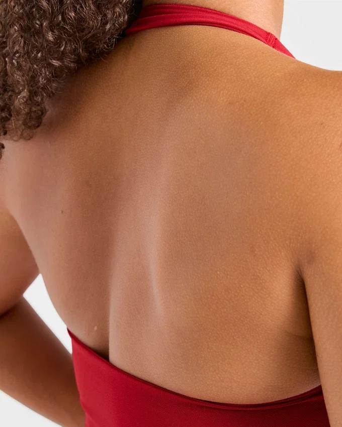 Haut sans coutures à col licou Enhance