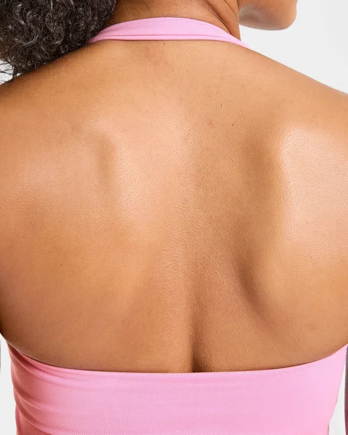 Haut sans coutures à col licou Enhance