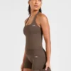 Haut sans coutures à col licou Enhance
