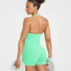 Haut sans coutures à col licou Enhance