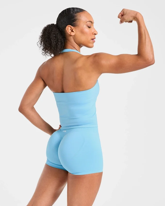 Haut sans coutures à col licou Enhance