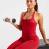 Haut sans coutures à col licou Enhance
