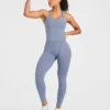 Haut sans coutures à col licou Enhance