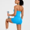 Haut sans coutures à col licou Enhance