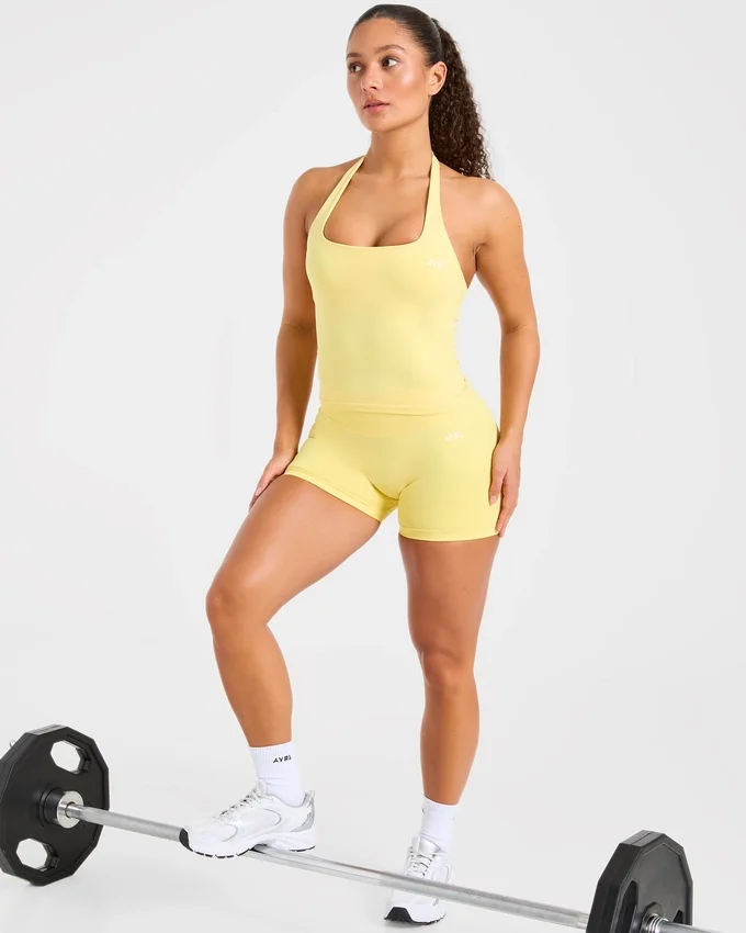 Haut sans coutures à col licou Enhance