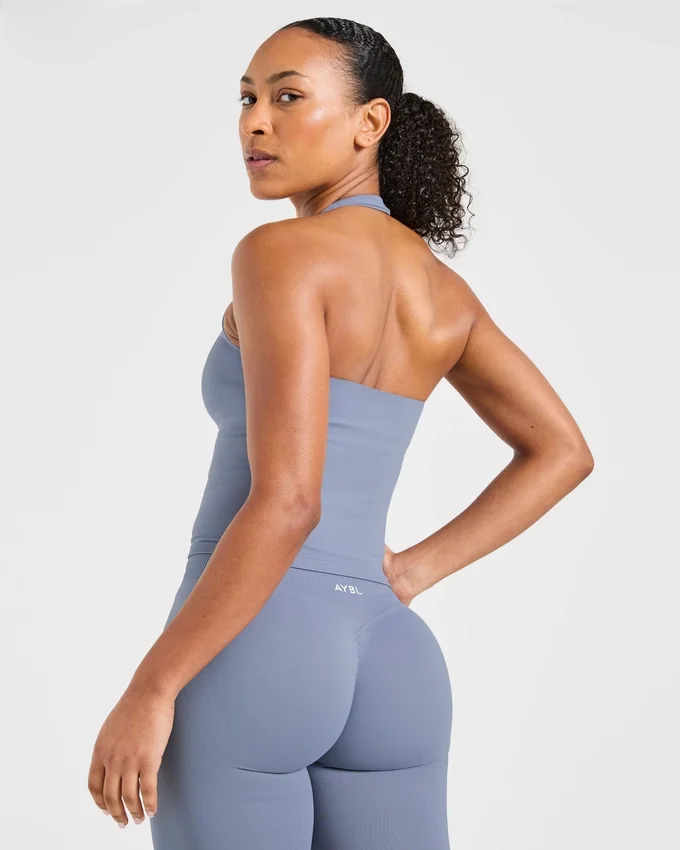Haut sans coutures à col licou Enhance