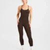Leggings sculptants dos nu tout-en-un