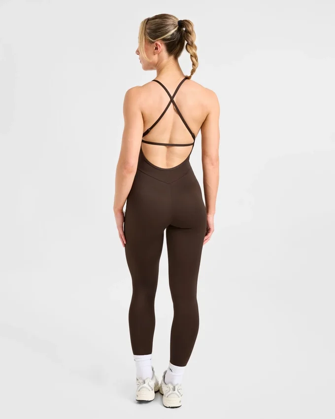 Leggings sculptants dos nu tout-en-un