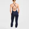 Leggings sculptants dos nu tout-en-un