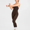 Leggings sculptants dos nu tout-en-un
