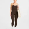 Leggings sculptants dos nu tout-en-un