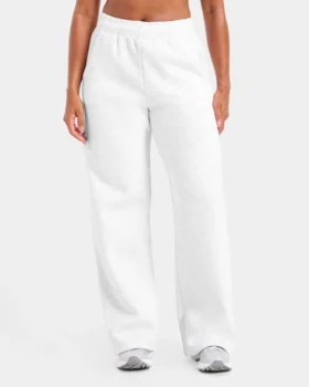 Pantalon de jogging classique oversize à jambes droites et en molleton