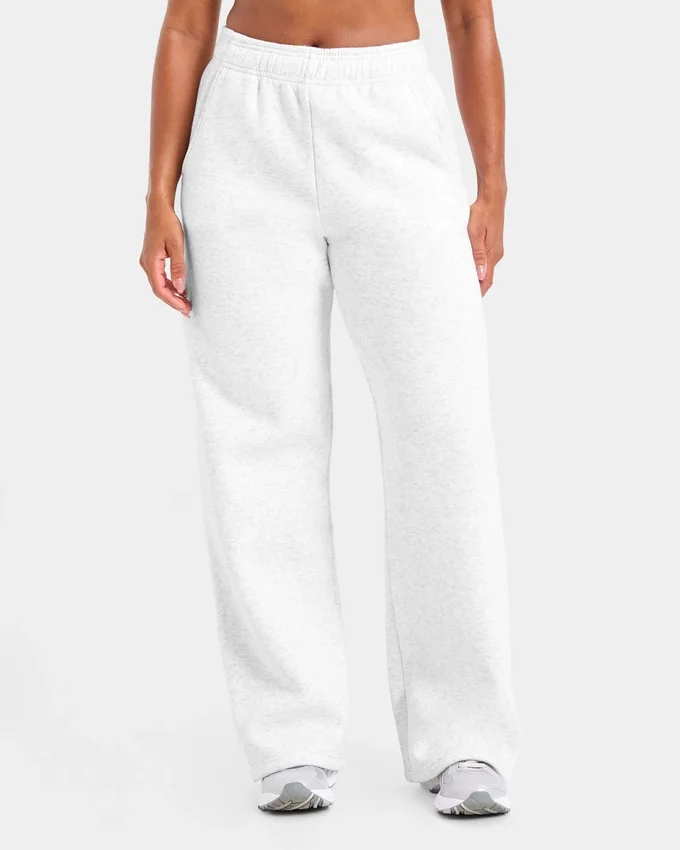 Pantalon de jogging classique oversize à jambes droites et en molleton