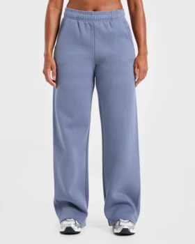 Pantalon de jogging classique oversize à jambes droites et en molleton