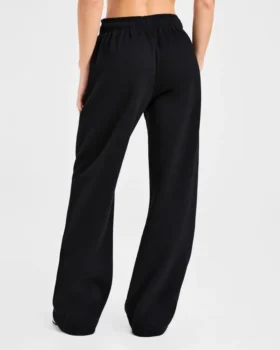 Pantalon de jogging classique oversize à jambes droites et en molleton