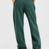 Pantalon de jogging classique oversize à jambes droites et en molleton