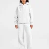 Pantalon de jogging classique oversize à jambes droites et en molleton