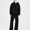 Pantalon de jogging classique oversize à jambes droites et en molleton
