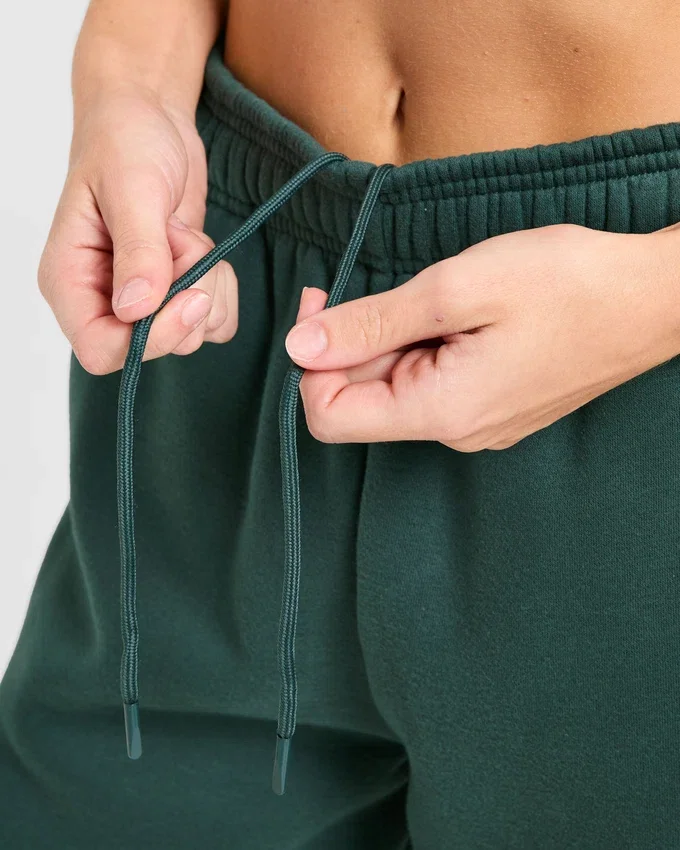 Pantalon de jogging classique oversize à jambes droites et en molleton