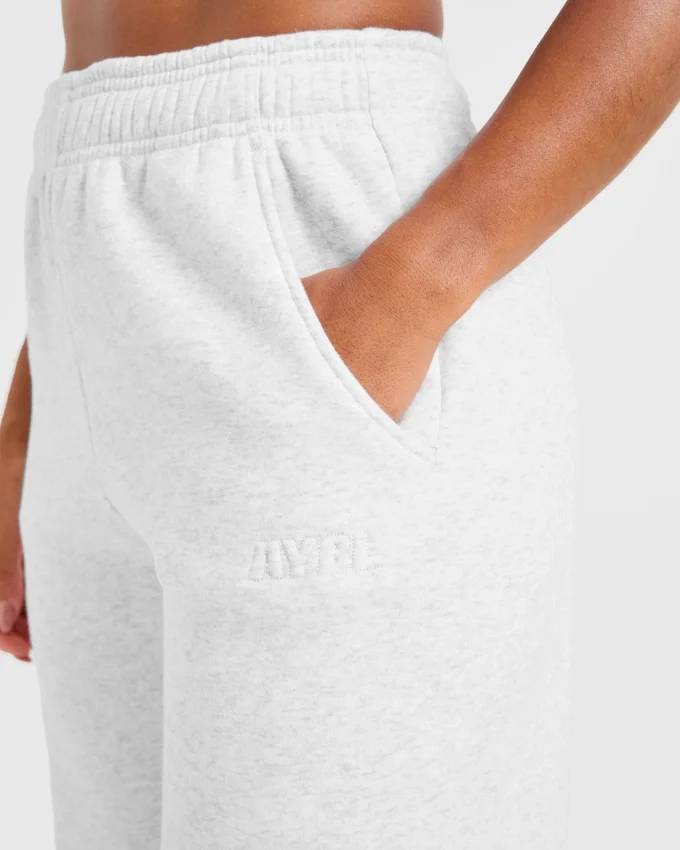 Pantalon de jogging classique oversize à jambes droites et en molleton