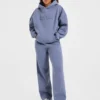 Pantalon de jogging classique oversize à jambes droites et en molleton