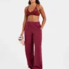 Pantalon de jogging classique oversize à jambes droites et en molleton