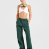 Pantalon de jogging classique oversize à jambes droites et en molleton