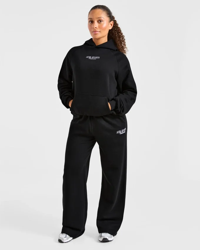 Sweat à capuche oversize Sports Collective