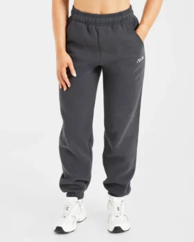 Pantalon de jogging oversize brodé rétro