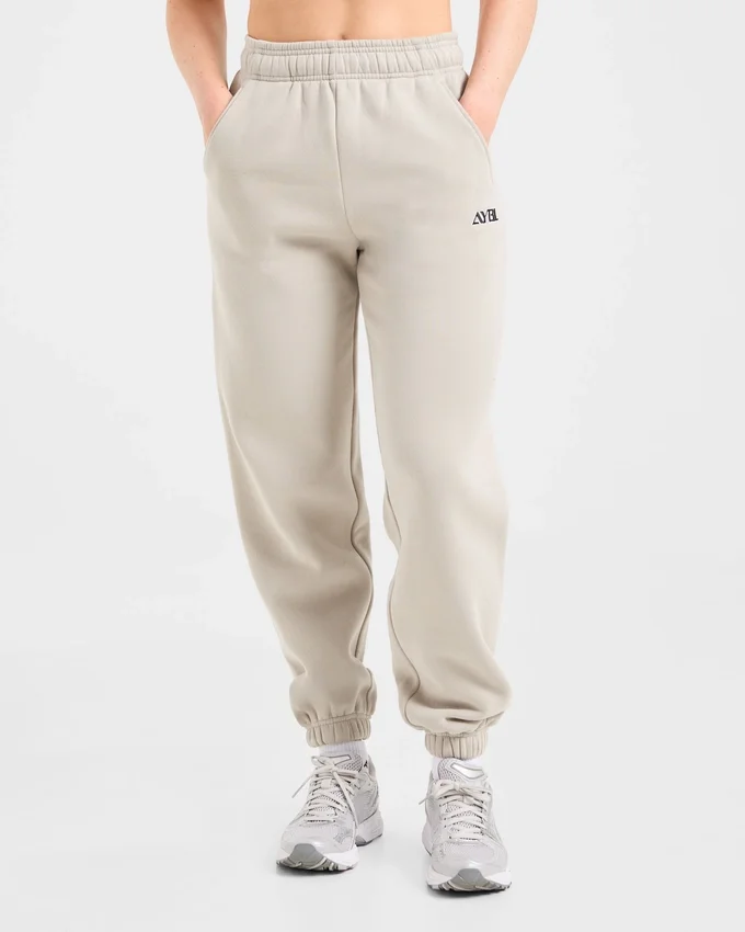 Pantalon de jogging oversize brodé rétro