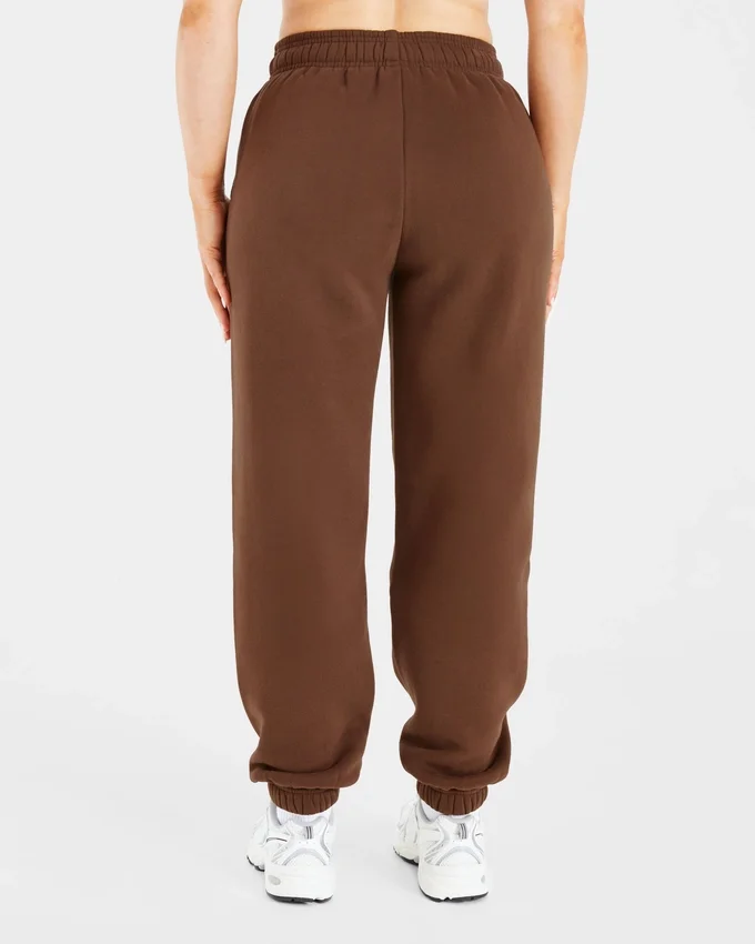 Pantalon de jogging oversize brodé rétro