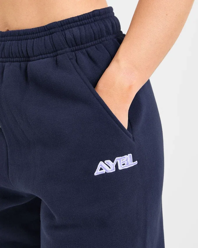 Pantalon de jogging oversize brodé rétro