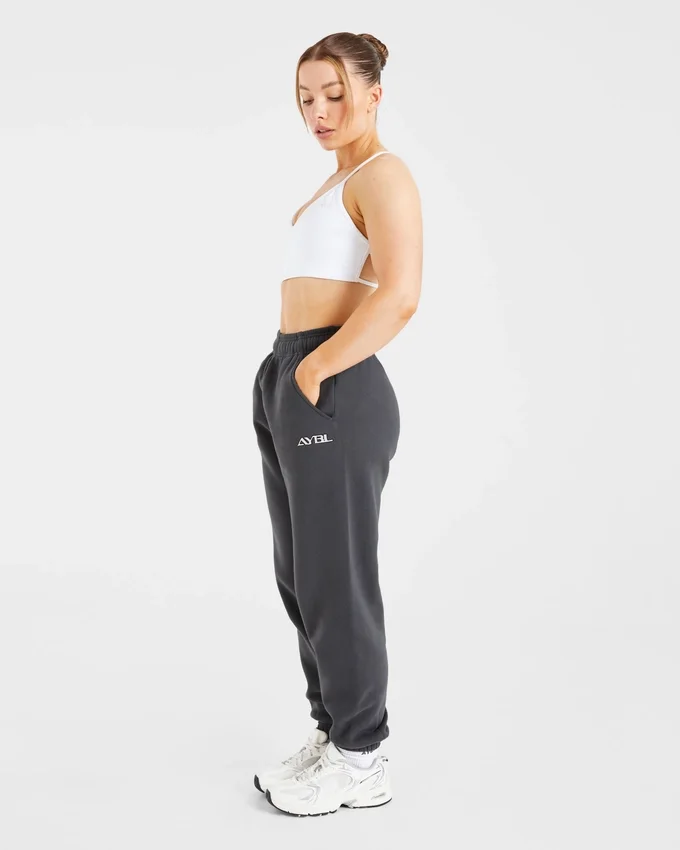 Pantalon de jogging oversize brodé rétro