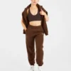 Pantalon de jogging oversize brodé rétro