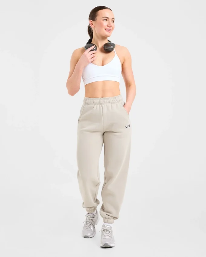 Pantalon de jogging oversize brodé rétro