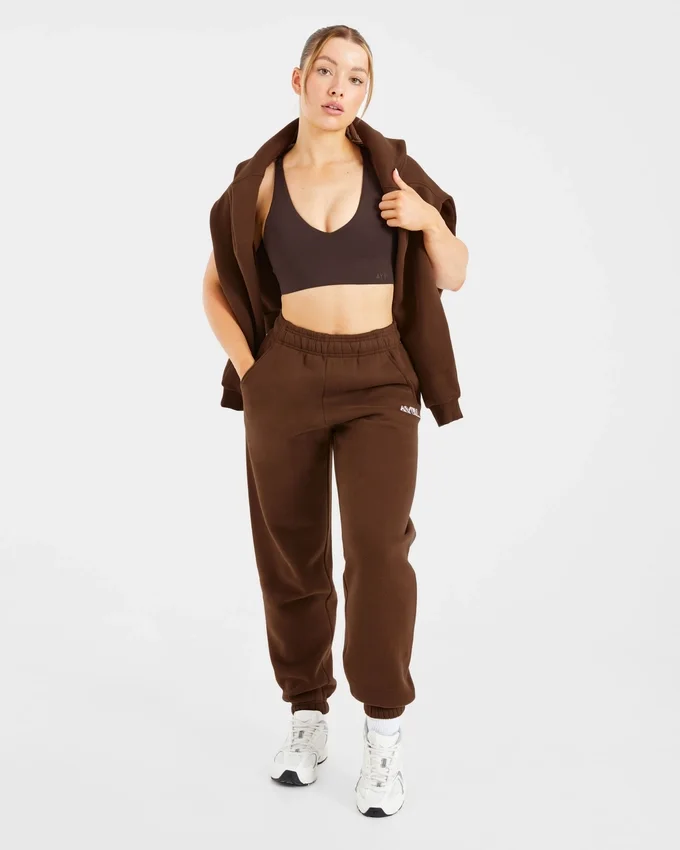 Pantalon de jogging oversize brodé rétro