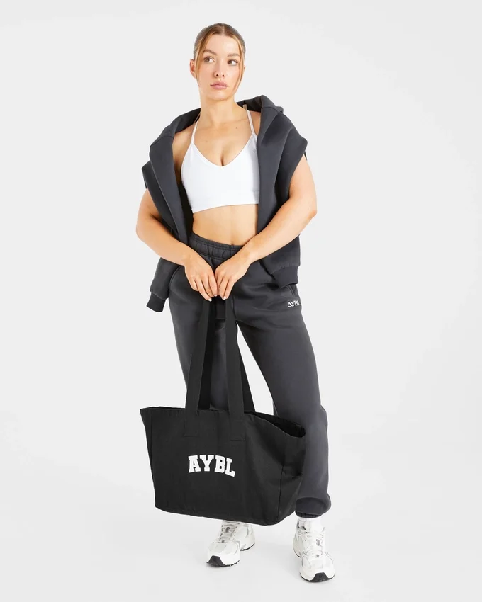 Pantalon de jogging oversize brodé rétro