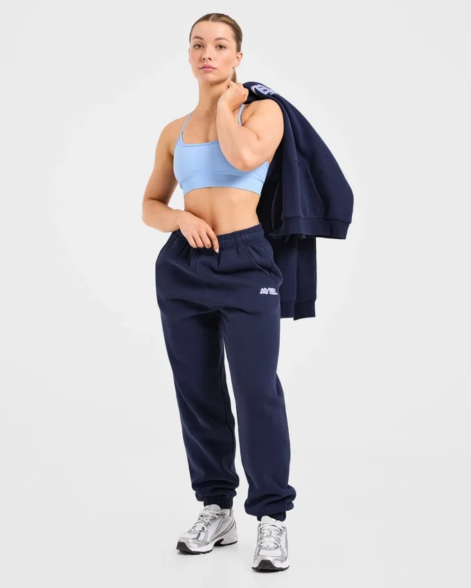 Pantalon de jogging oversize brodé rétro