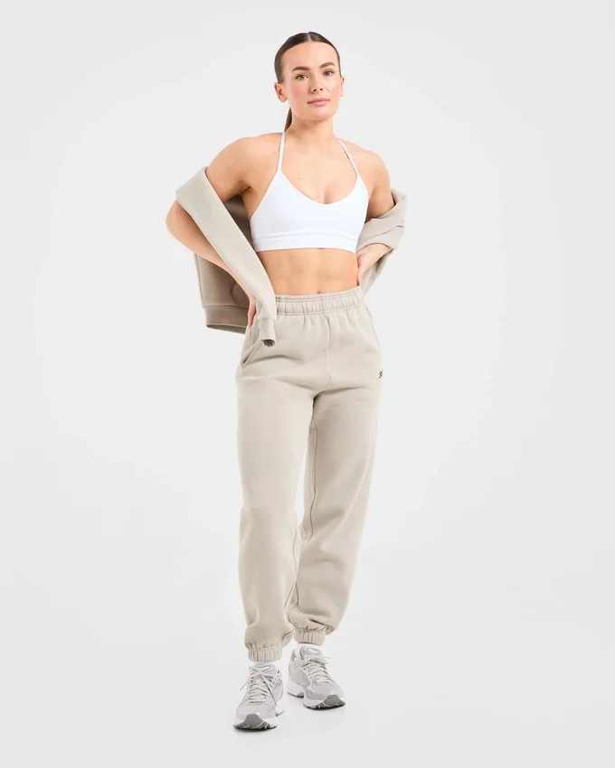 Pantalon de jogging oversize brodé rétro