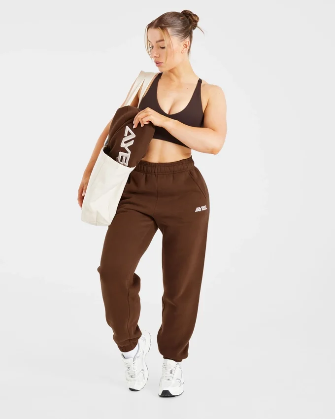 Pantalon de jogging oversize brodé rétro